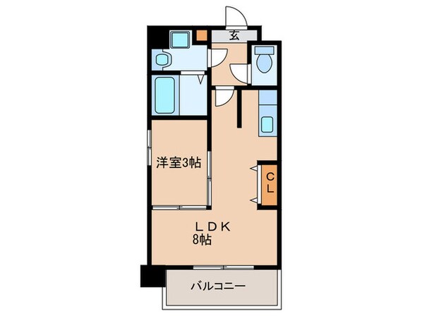 ハディー高砂１番館の物件間取画像